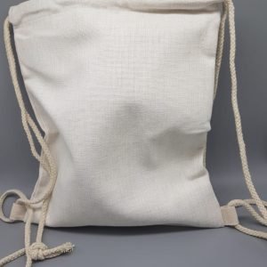 SubliLinen Drawstring Bag