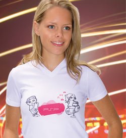 Ladies Fitted V Neck T-Shirts