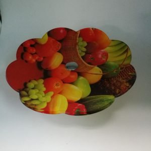 Petal shape acrylic bowl
