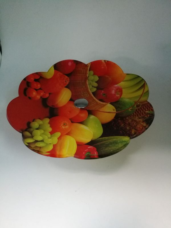 Petal shape acrylic bowl